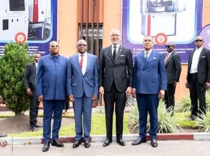 Mines-CEEC : Kizito Pakabomba en visite d’inspection